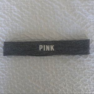PINK Heather Grey Headband